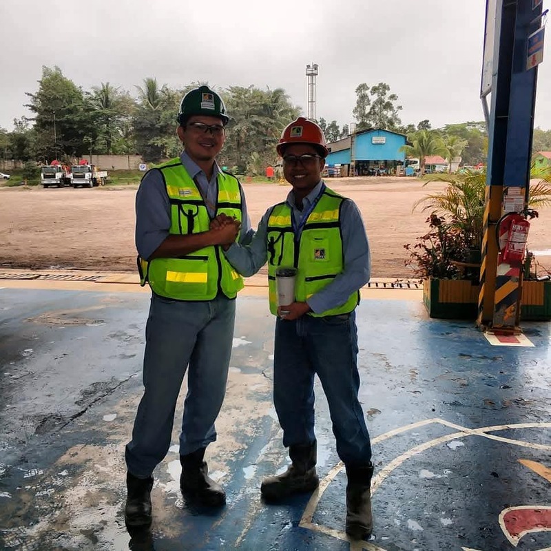 Mendapat reward dari Bapak Bayu Setyawan selaku Project Manager PT PAMAPERSADA NUSANTARA - Site ADARO di tahun 2018